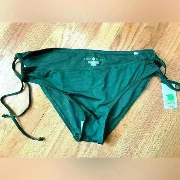 Shade & Shore Other - NWT! Shade & Shore Low Rise Medium Coverage Green Bikini Bottom Size Large
